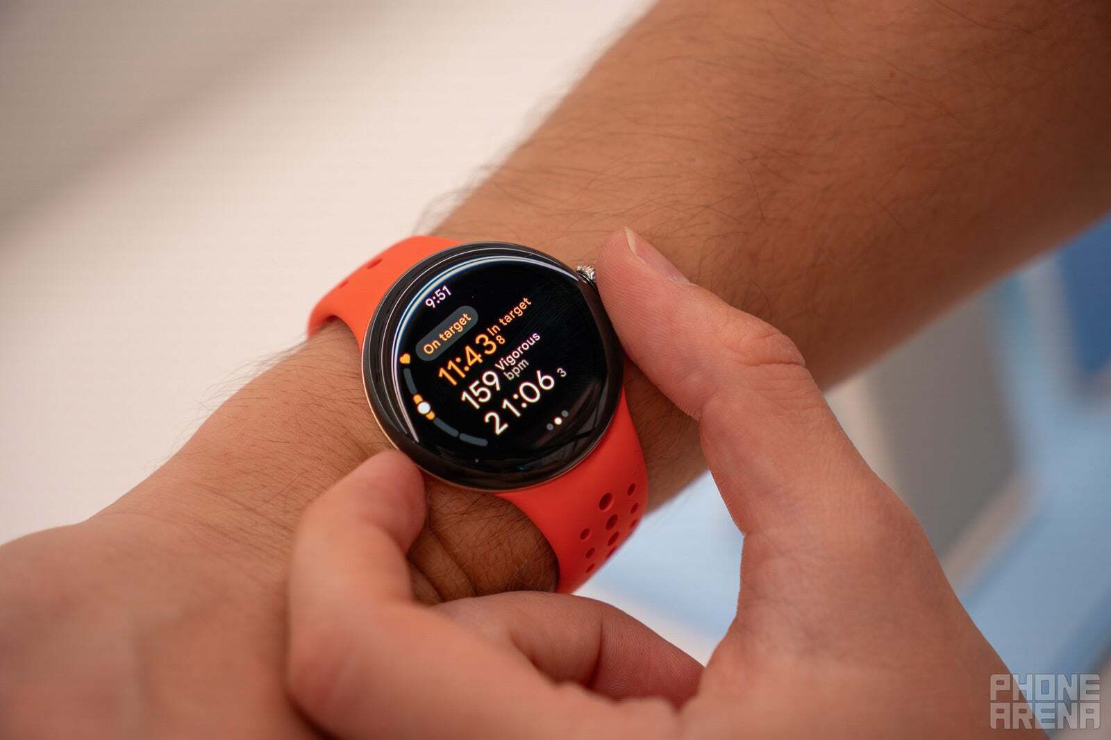The smartwatches from Google have come in a single 41mm body... until now. | Image credit&amp;nbsp;– PhoneArena - That&#039;s the way for the king-sized Pixel Watch 3 XL to break free from its own curse