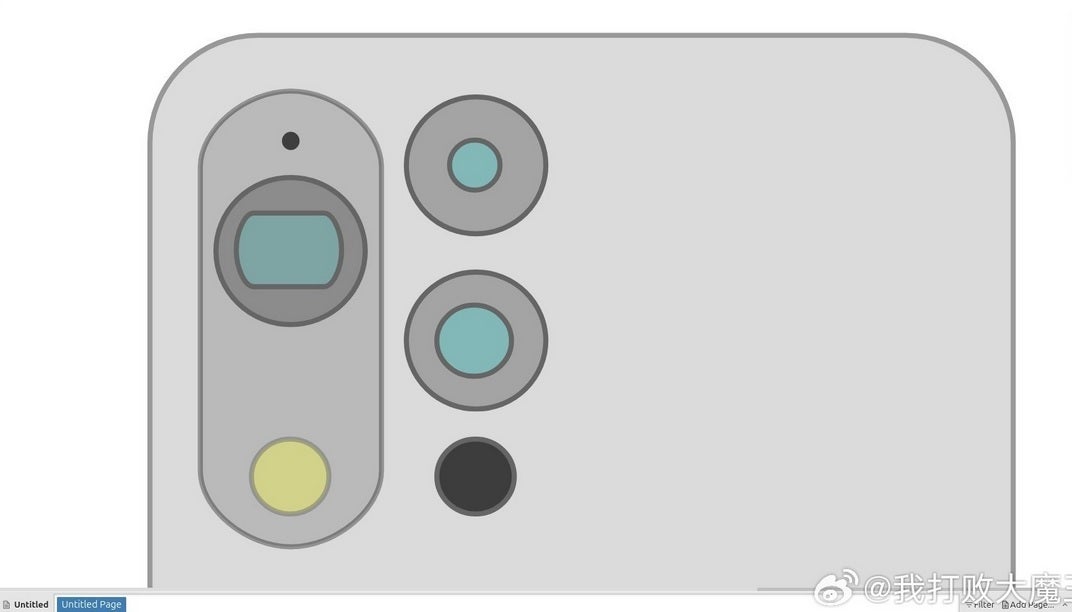 This is rumored to be how the rear camera array will look on the 2025 Xperia 1 VII - Xperia 1 VII tipped to feature larger camera sensors for better low-light pictures with less noise