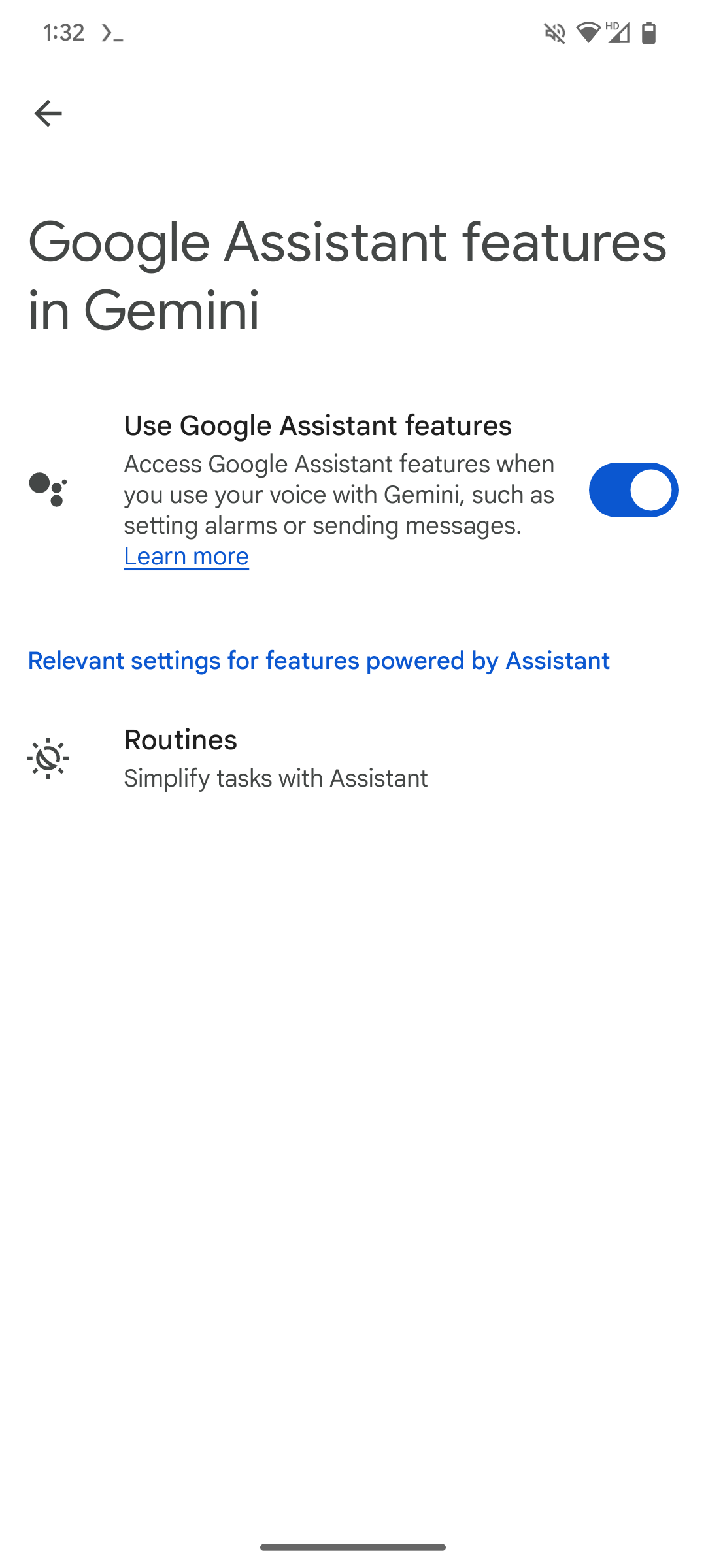 Image Source - Android Authority - Gemini could get support for Google Assistant Routines