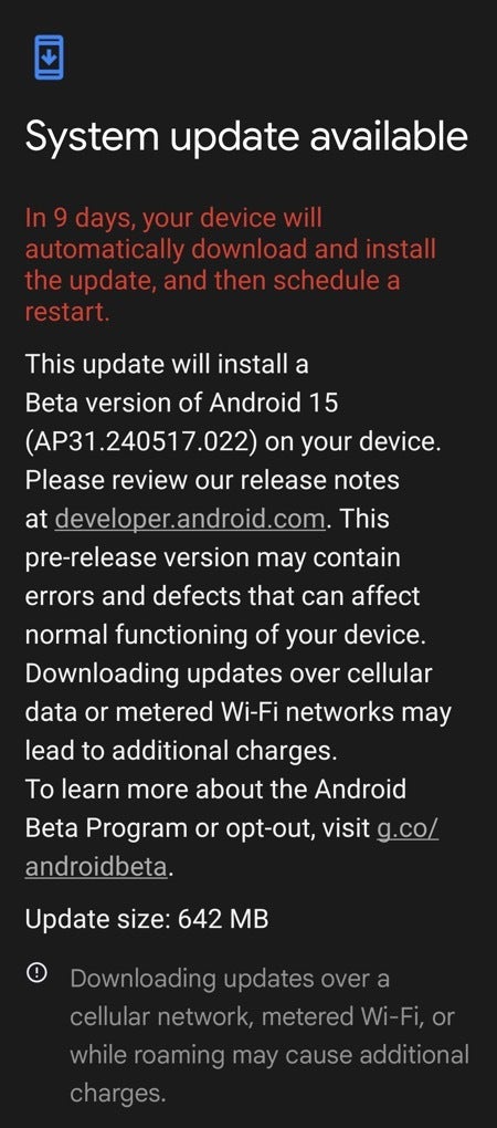 Android 15 Beta 3 has reached platform stability and is now rolling out to users