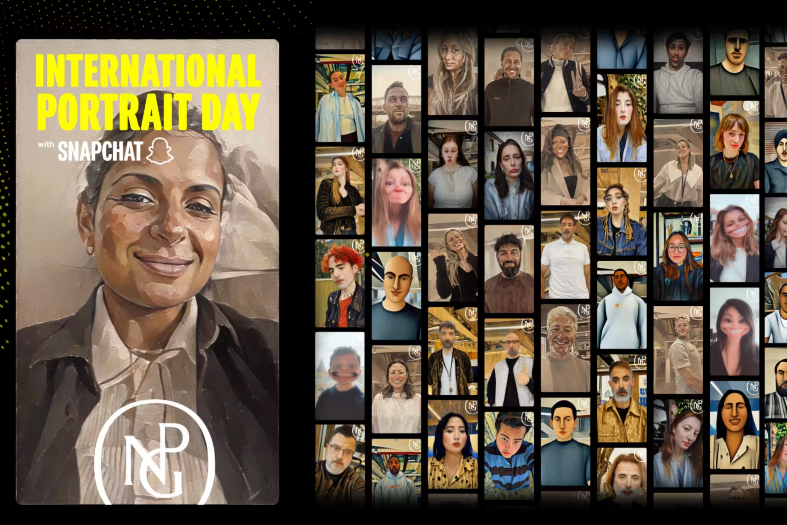 Snapchat has teamed up with London’s National Portrait Gallery to create Lenses inspired by iconic portrait styles | Image credit – Snap - AI meets AR: Snapchat unveils powerful tools for next-gen lenses