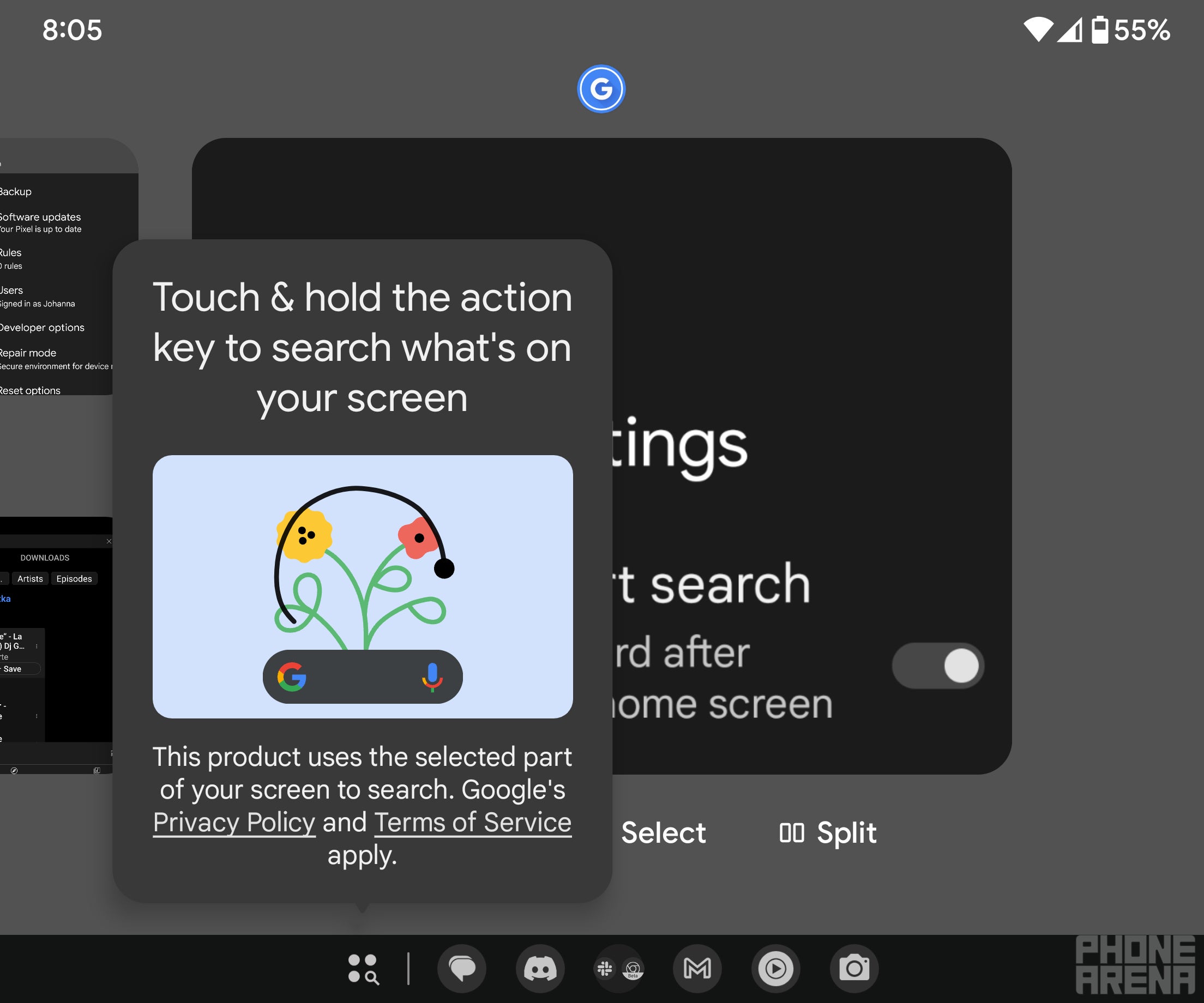 Thanks to Android 15, Circle to Search will work much better on tablets and foldables