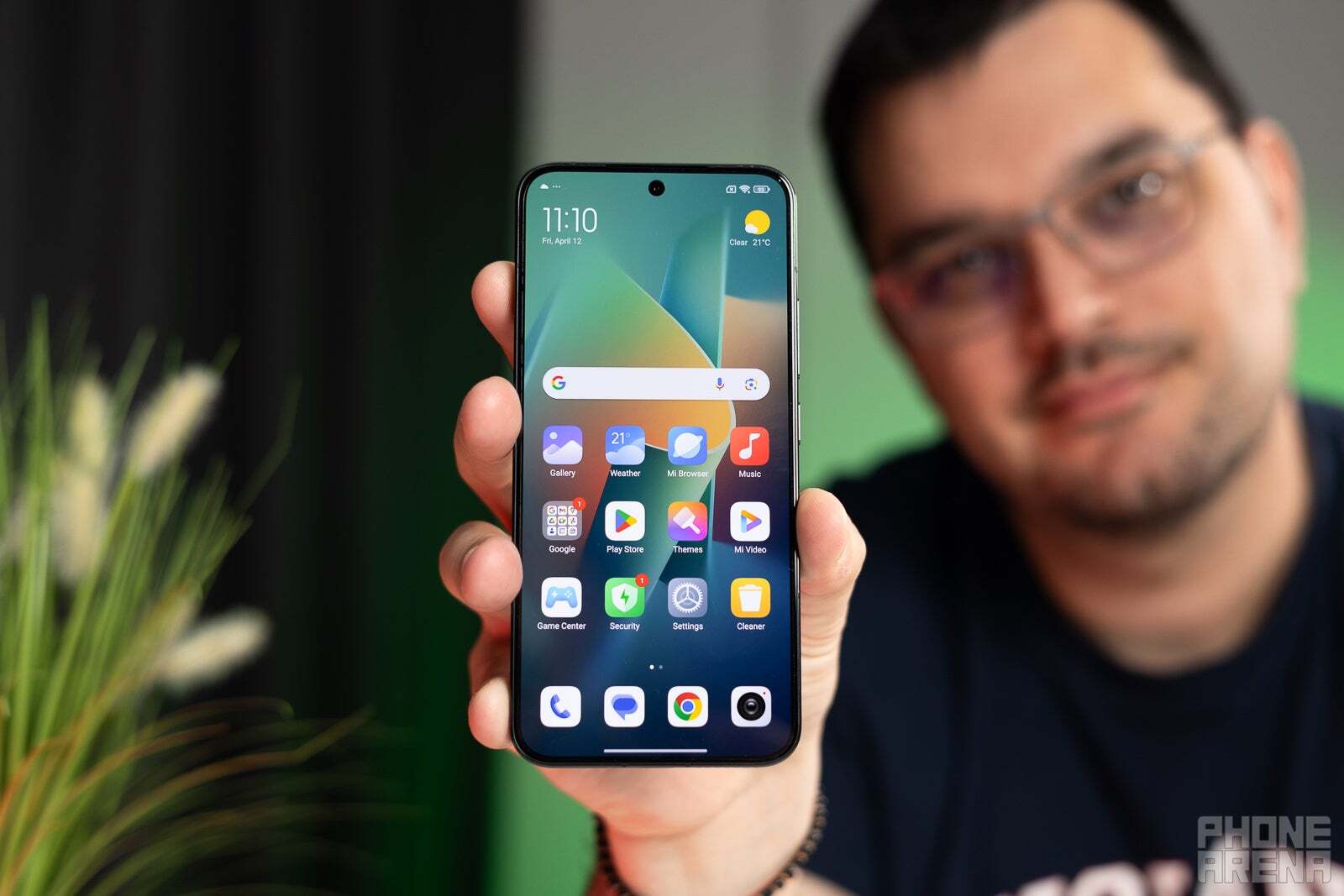 The Xiaomi 14 has a bright and vivid OLED, 1-120Hz LTPO screen | Image credit - PhoneArena - Chinese vs. Western smartphones: you can&#039;t go wrong with either side (but you can&#039;t go 100% right as well)