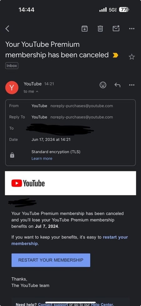 Google reportedly canceling YouTube Premium subscriptions purchased using VPNs for lower pricing