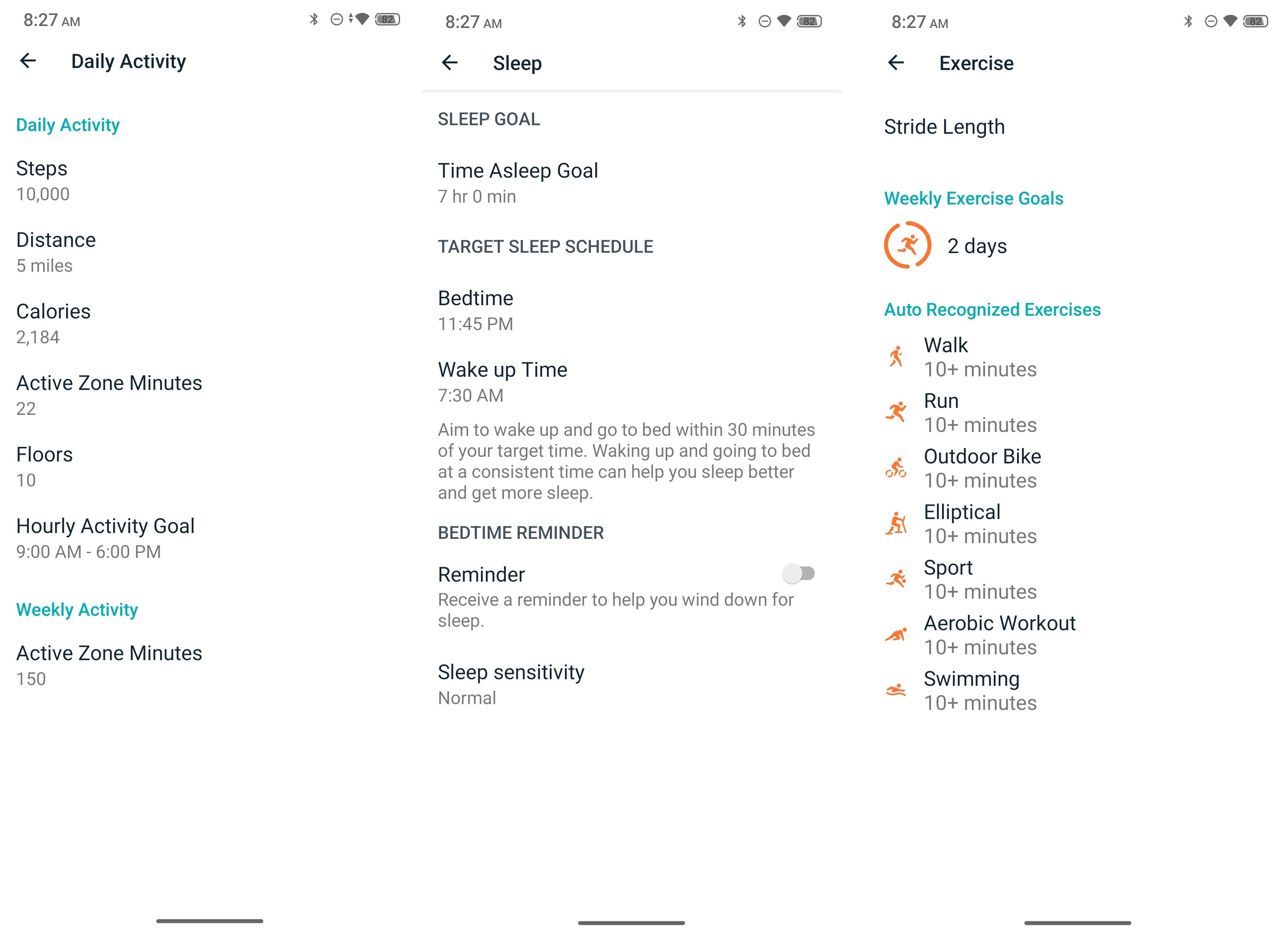 Fitbit app settings are getting a Material You makeover