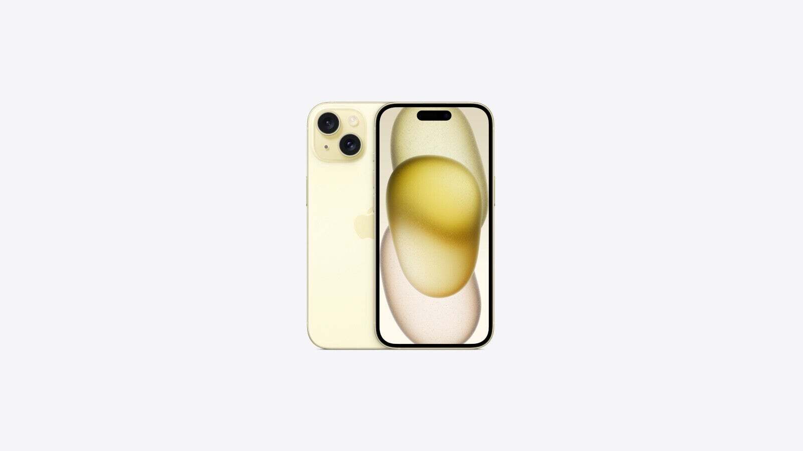 The iPhone 15 showcasing the Yellow color (Image Source - Apple) - iPhone 16 colors: all the rumored shades