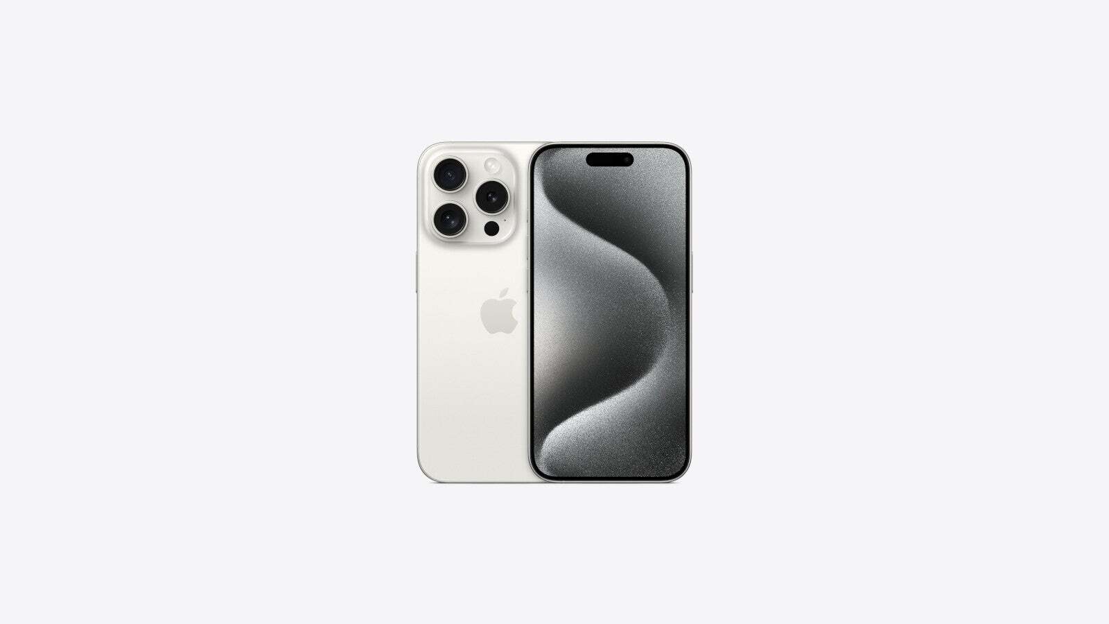 The iPhone 15 Pro showcasing White Titanium (Image Source - Apple) - iPhone 16 colors: all the rumored shades