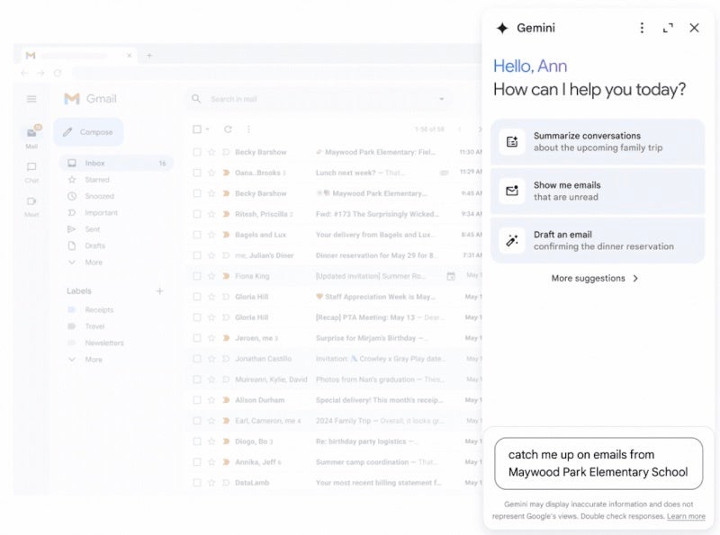 Gmail gets AI-powered "Summarize" feature on iOS and Android, Gemini side panel on the web