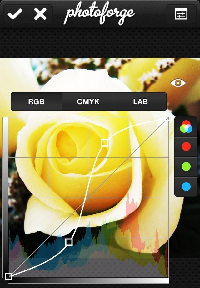 PhotoForge2 has a broad selection of tools and filters that can modify photos with a few taps - PhotoForge2 for iPhone Review