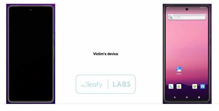 Medusa uses full-screen overlays to trick the victim into thinking his phone is off. Image credit-Cleafy - U.S. Android users' financial accounts are at risk with the return of this banking trojan