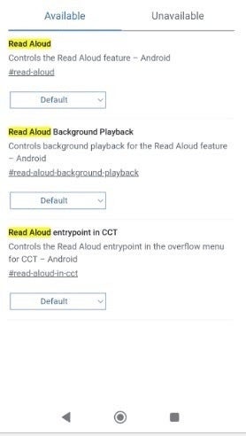 Google Chrome to add background playback for Read Aloud on Android