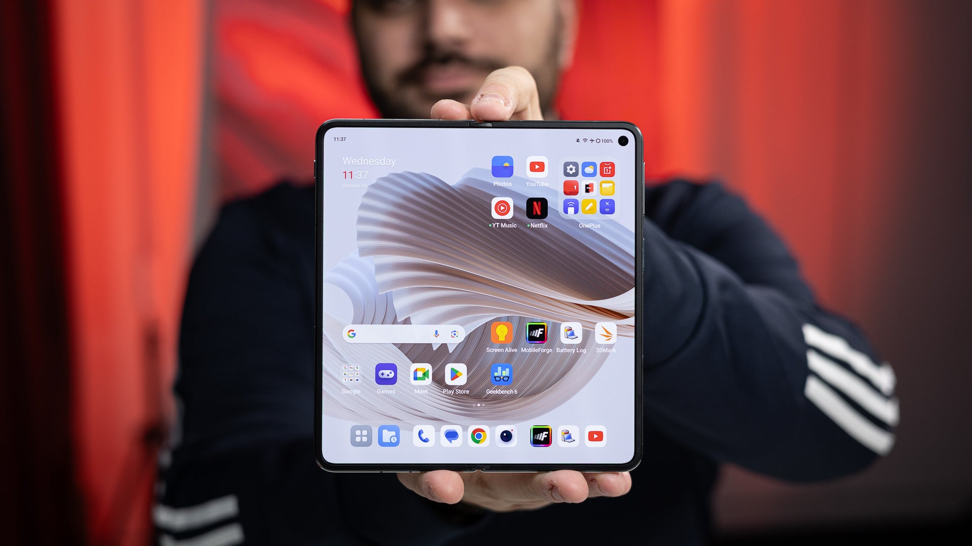 Ain't she a beauty! Peter is fine too... | Image credit – PhoneArena - Amazing foldable OnePlus Open finally yanked me off my iPhone, and I love it
