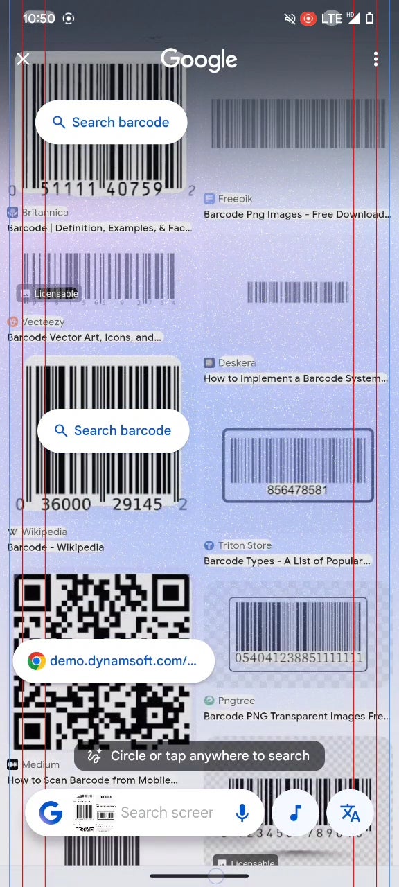 Google's Circle to Search feature will soon scan barcodes and QR codes