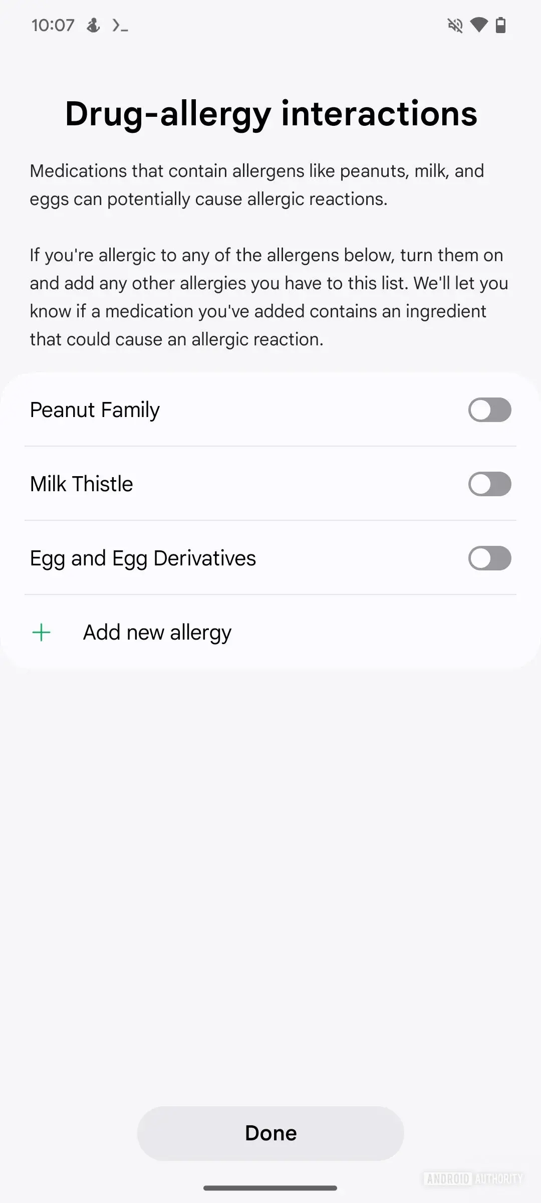 Image Source - Android Authority - Samsung Health may be getting two helpful medication-related features in a future update