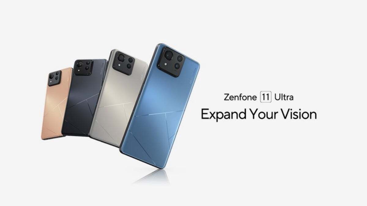 The Zenfone 11 Ultra grew in size! | Image credit - Asus - Here&#039;s why the iPhone 16 Pro should not grow in size
