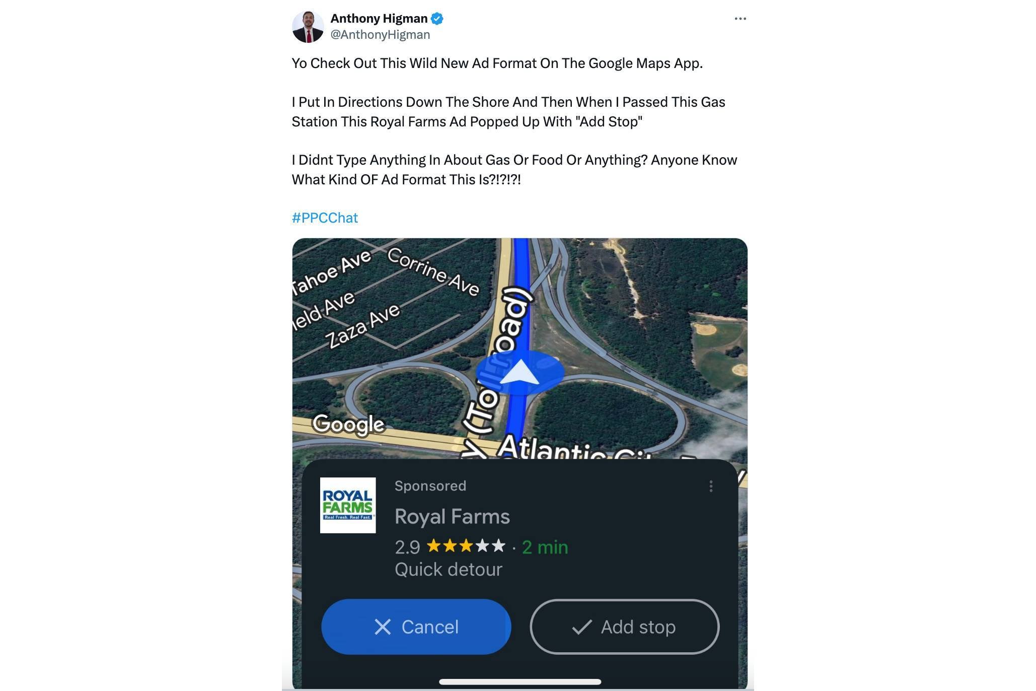 Google Maps might suggest sponsored stops while you are driving. - Google Maps &quot;Promoted Pins&quot; feature that&#039;s freaking everyone out is not new