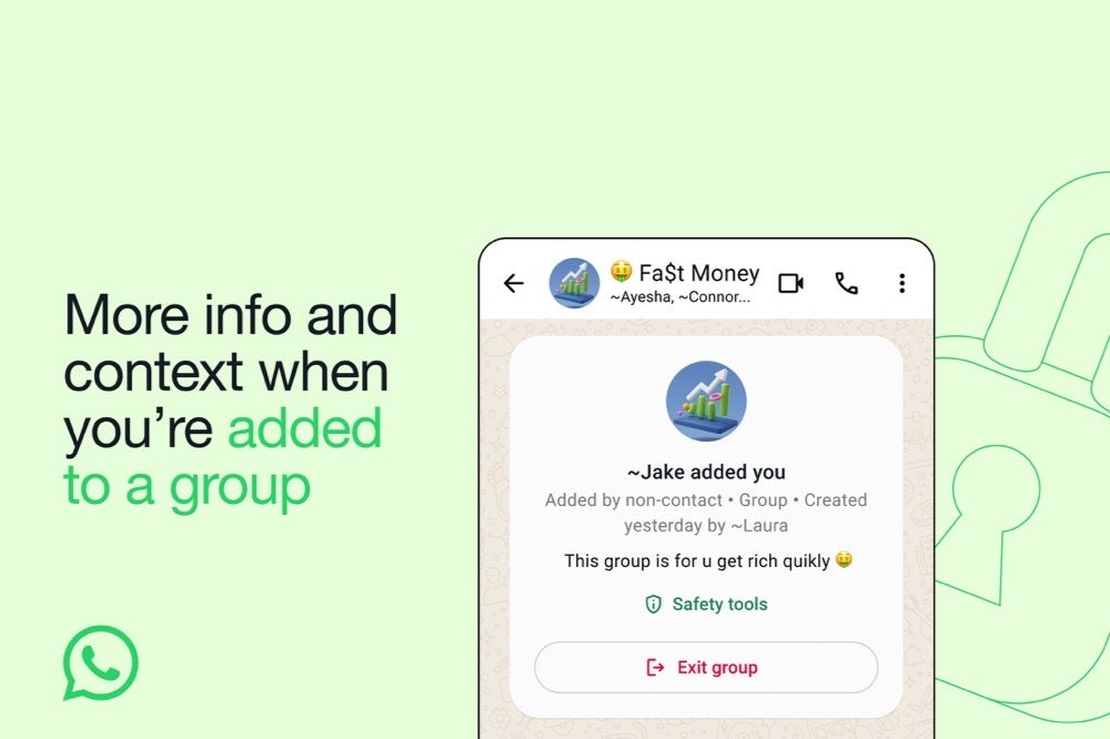 WhatsApp rolls out context cards to combat group chat spam