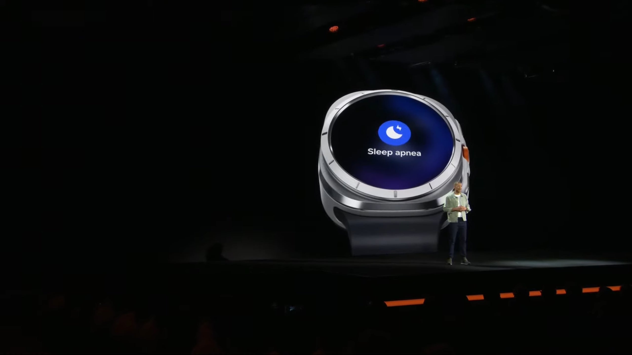 Galaxy Watch Ultra with a new Sleep Apnea feature. - Samsung unleashes Galaxy Watch Ultra: The most powerful Galaxy Watch ever built