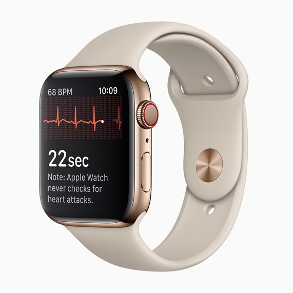 The redesigned electrocardiogram on the Apple Watch does not infringe on AliveCor&#039;s patents. | Image credit-Apple - Key Apple Watch health feature no longer faces an import ban in U.S. after redesign