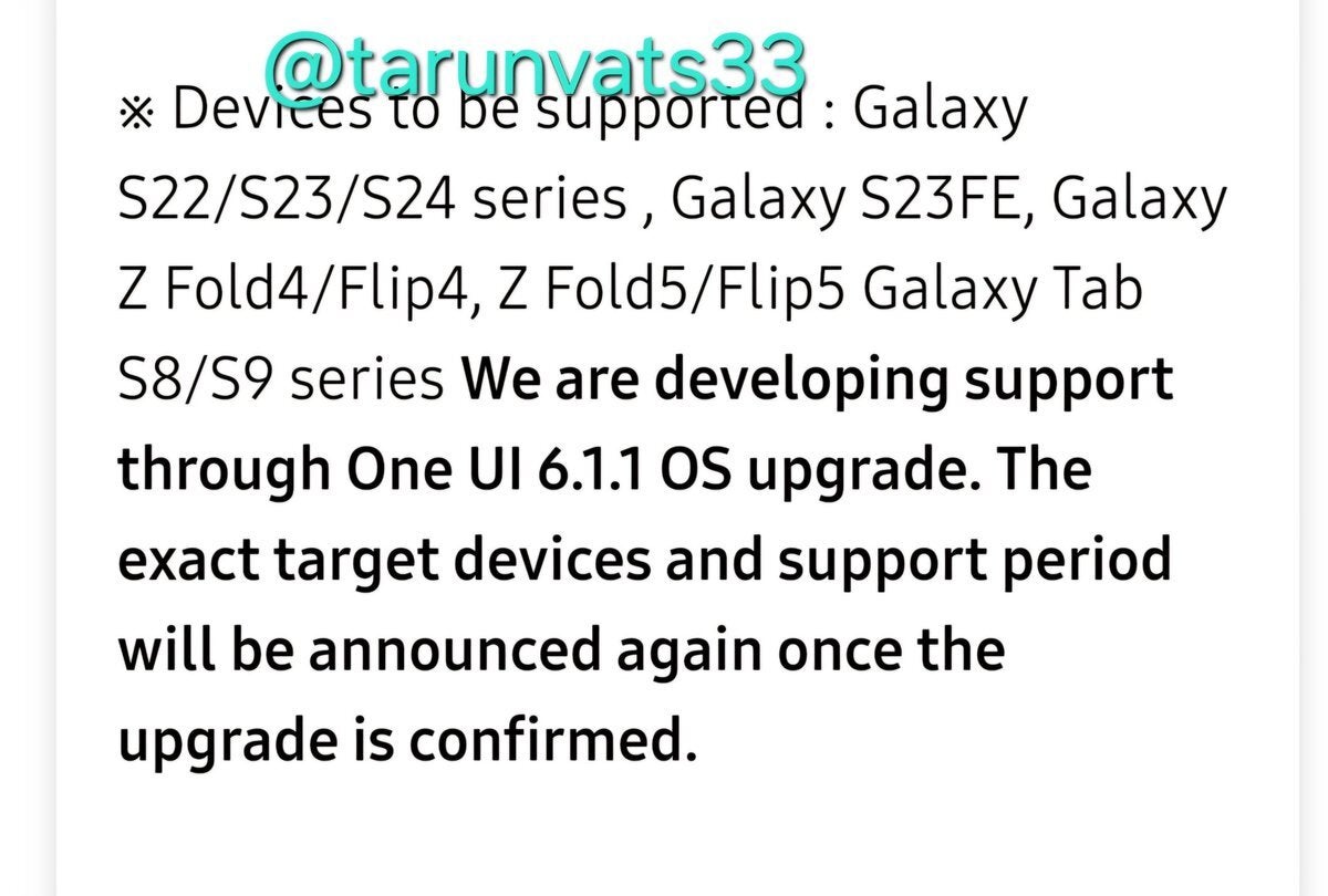 Samsung phones to get the One UI 6.1.1 AI update | Image credit – Tarun Vats - Samsung leaves Galaxy S21 out of the One UI 6.1.1 update AI party