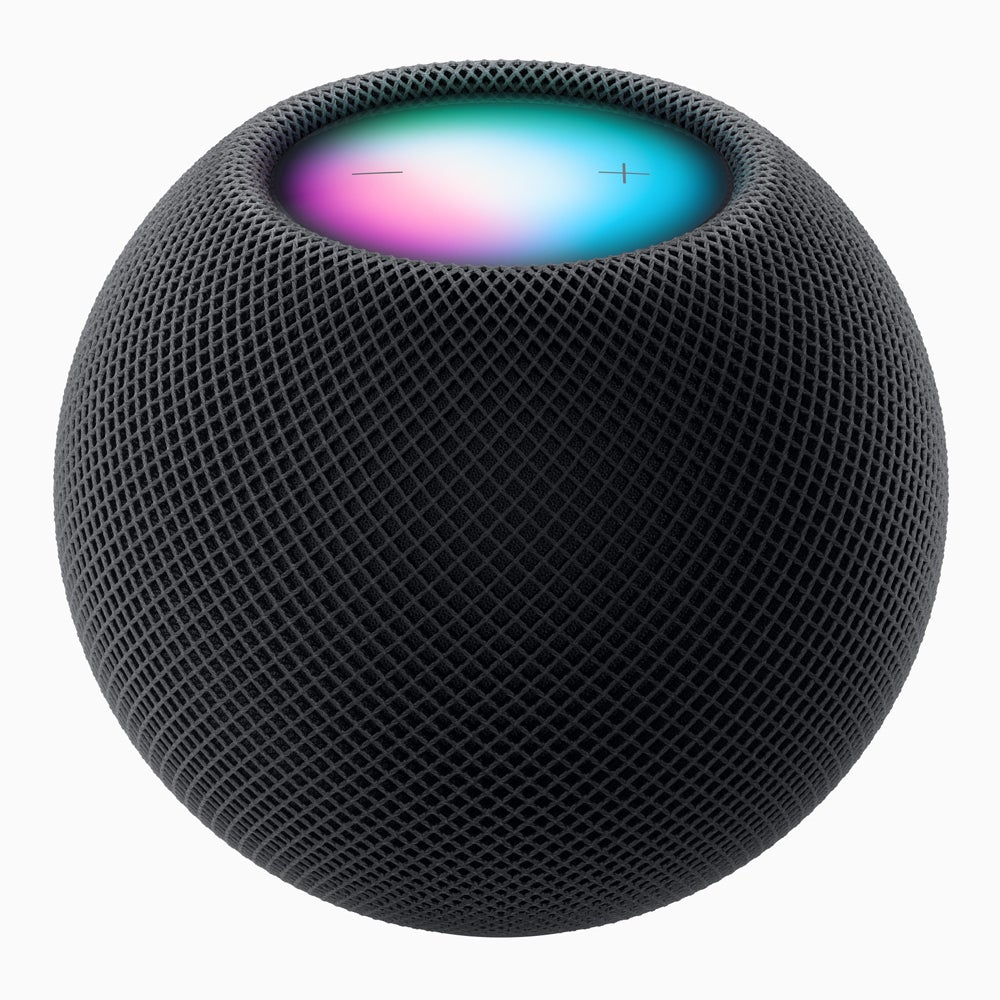 Apple launches new HomePod mini in midnight color