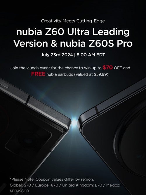 Nubia’s Z60 Ultra Leading Version going global alongside Z60S Pro