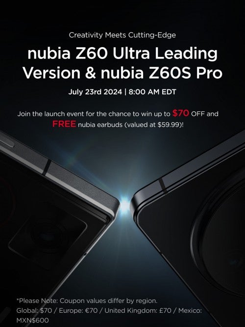 Nubia’s Z60 Ultra Leading Version going global alongside Z60S Pro