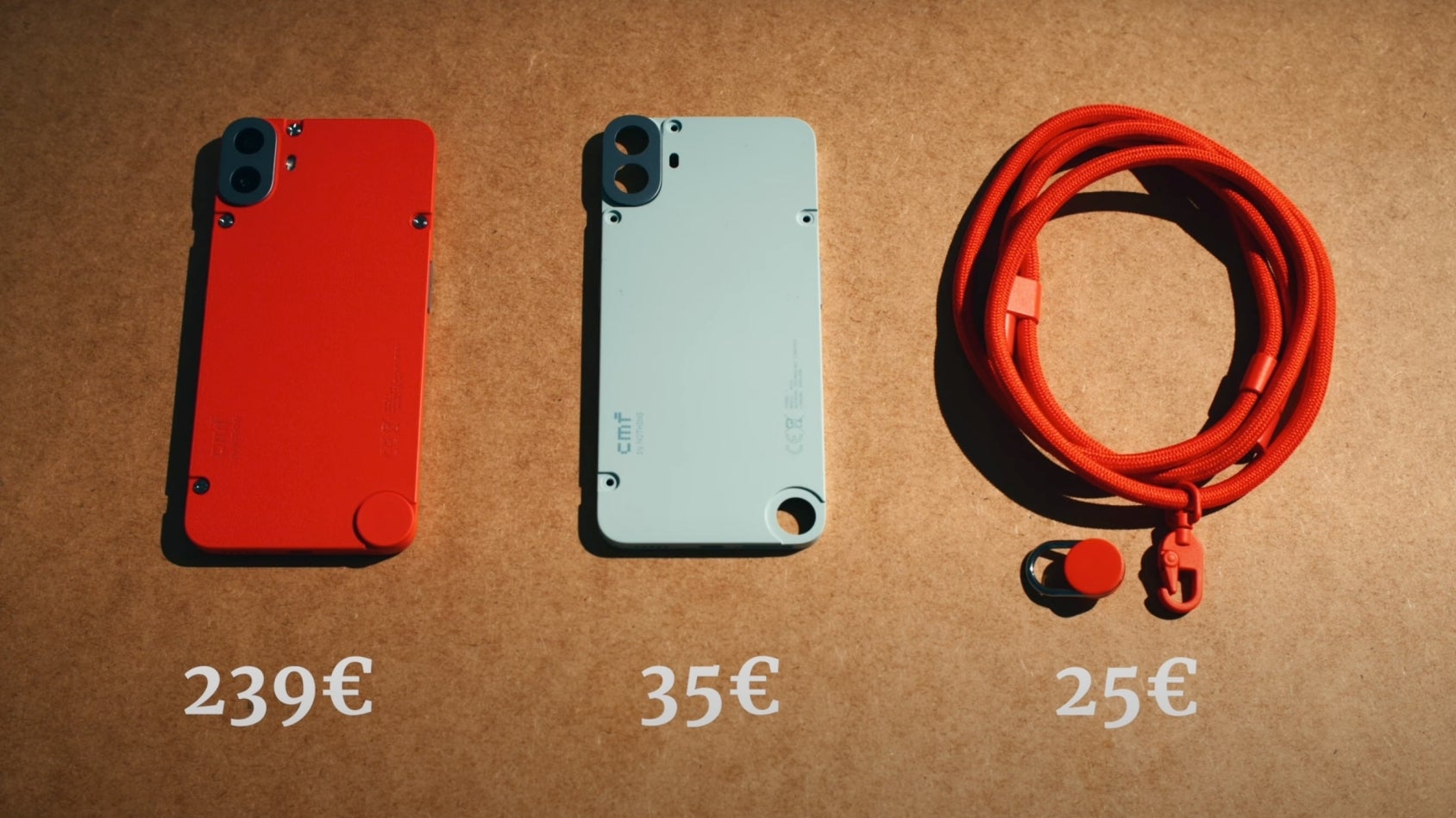 256GB CMF Phone 1 + Case + Stand + Lanyard = €355. Motorola Edge 50 Fusion = €350. - Carl Pei’s &quot;game-changing&quot; CMF Phone 1 is full of red flags (and designed to sell accessories)