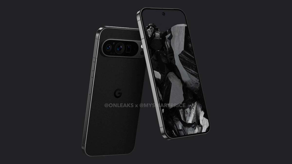 Pixel 9 Pro leaked render. | Image Source - OnLeaks - Here&#039;s why the Pixel 9&#039;s AI will get outshined by Apple Intelligence and Galaxy AI