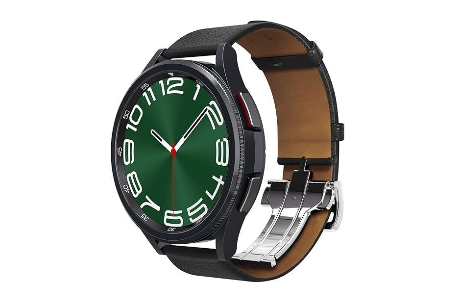 The&amp;nbsp;Spigen Enzo Band Designed for Samsung Galaxy Watch 7 will add some leathery style to your new watch - The best Samsung Galaxy Watch 7 series replacement bands and straps