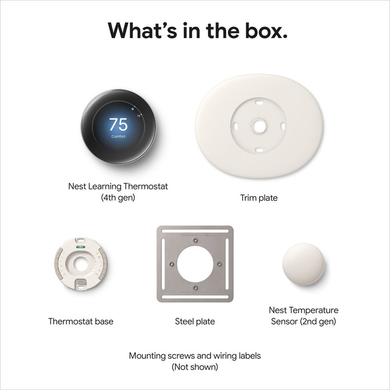 Google marketing materials have leaked for a new Nest Learning Thermostat with a borderless design