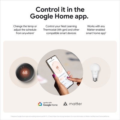 Google marketing materials have leaked for a new Nest Learning Thermostat with a borderless design