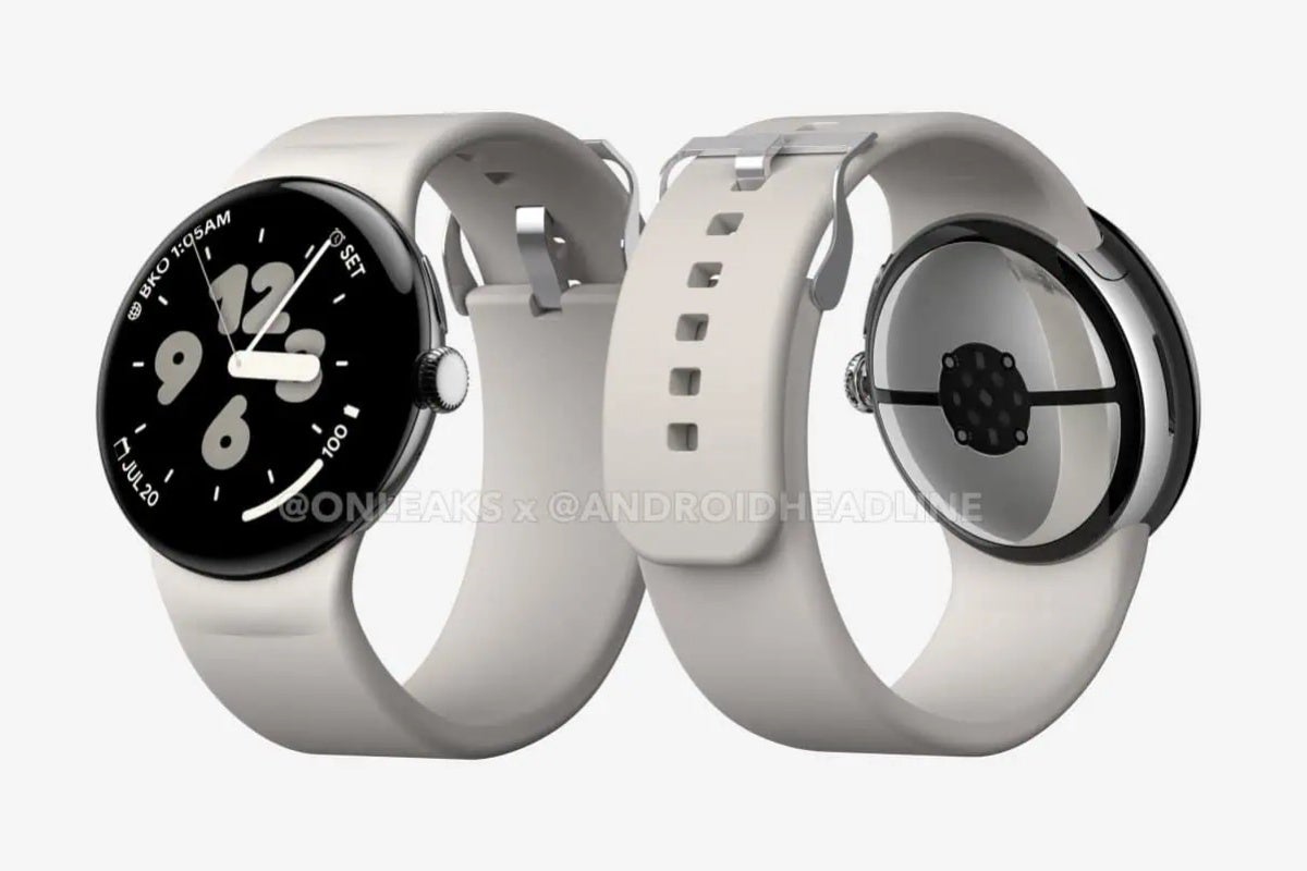 The Pixel Watch 3 XL looks undeniably stunning in these recently leaked renders. - New report claims to reveal a ton of info on Pixel Watch 3 colors and bands