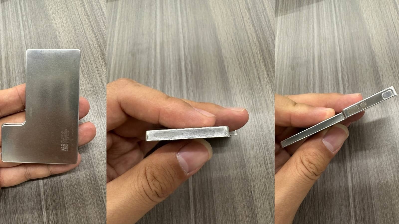 The alleged live photo of a future iPhone battery in metal casing for increased heat dissipation.&quot;&amp;nbsp - iPhone 16 Battery and charging: Expected upgrades