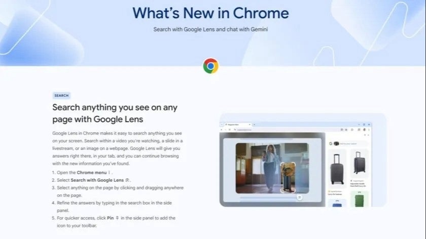 The feature is live in the ChromeOS 127 beta and Chrome 128 beta. | Image credit – Google - Circle to Search is not just for phones anymore