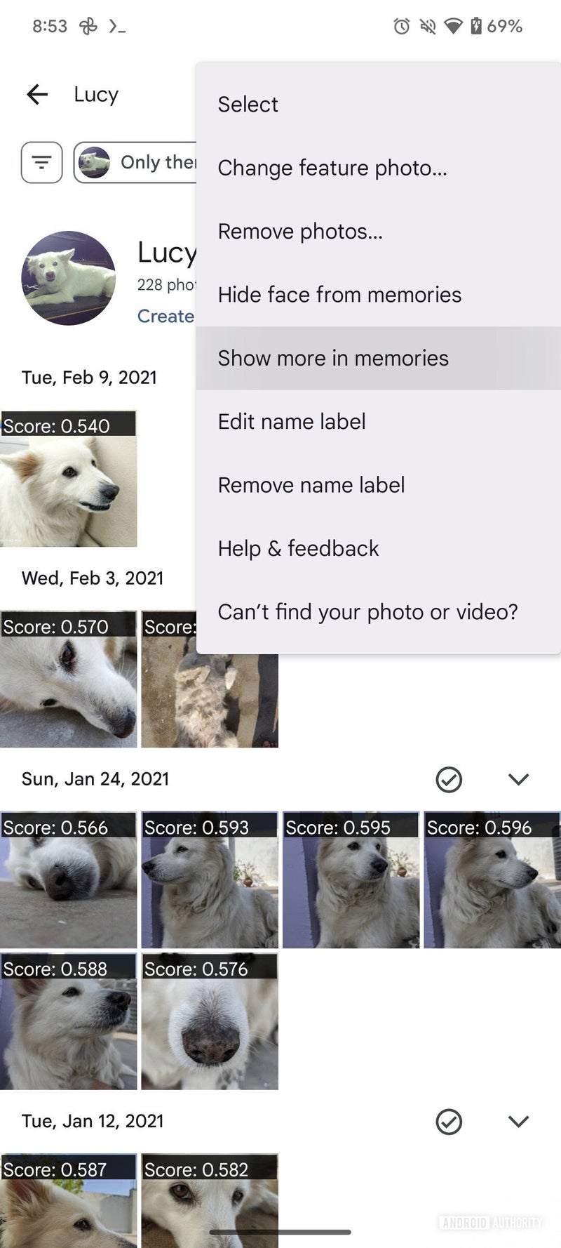 Google Photos developing a 