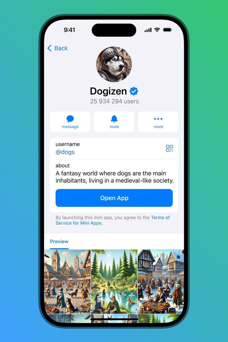 Telegram enhances user experience with new browser, mini app store, and more