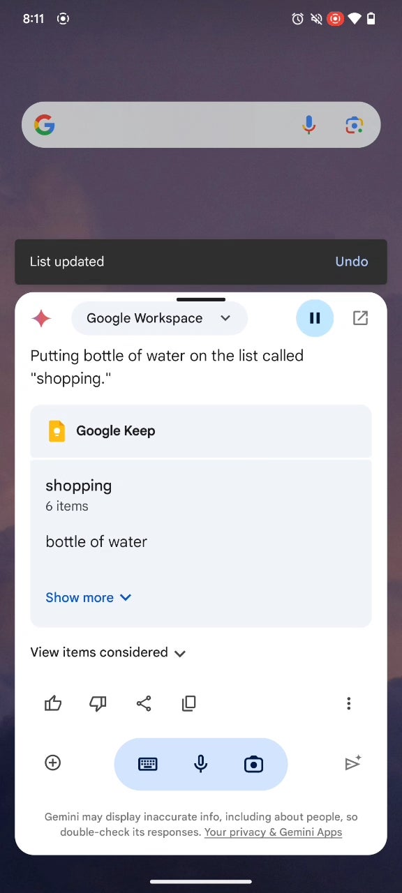 Google working on new Gemini extensions for Keep, Tasks, and Calendar