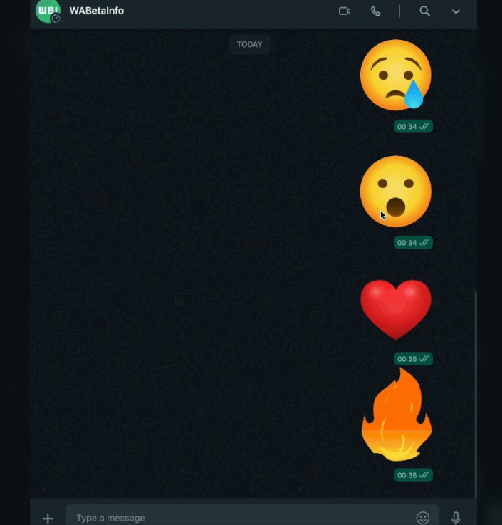 WhatsApp’s unreleased animated emojis rolling out to iOS beta testers