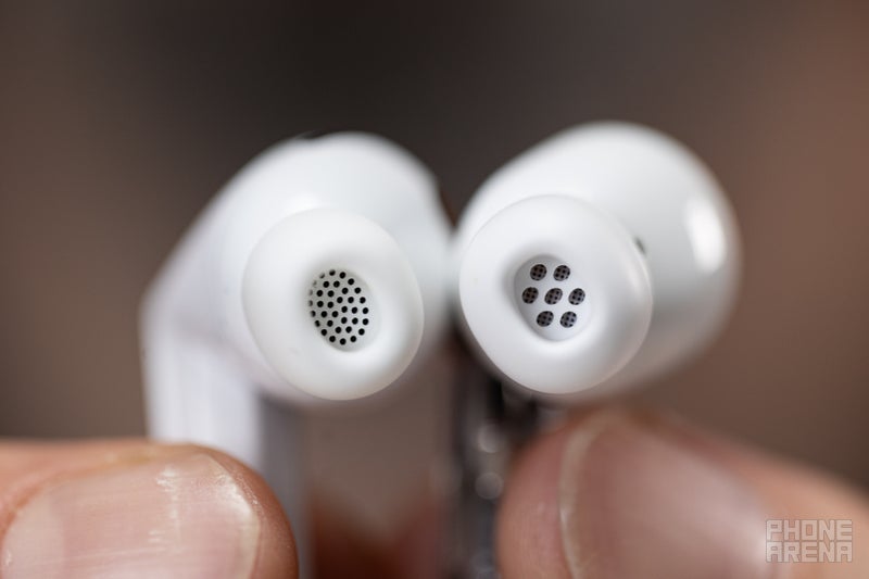 The new style of in-ear mesh (Image credit - PhoneArena)