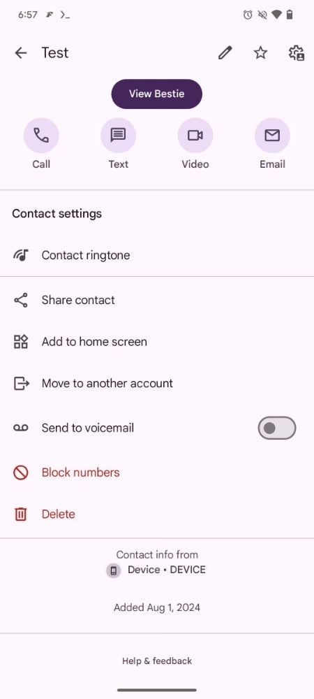 Google Contacts update simplifies contact syncing and shows synced account details