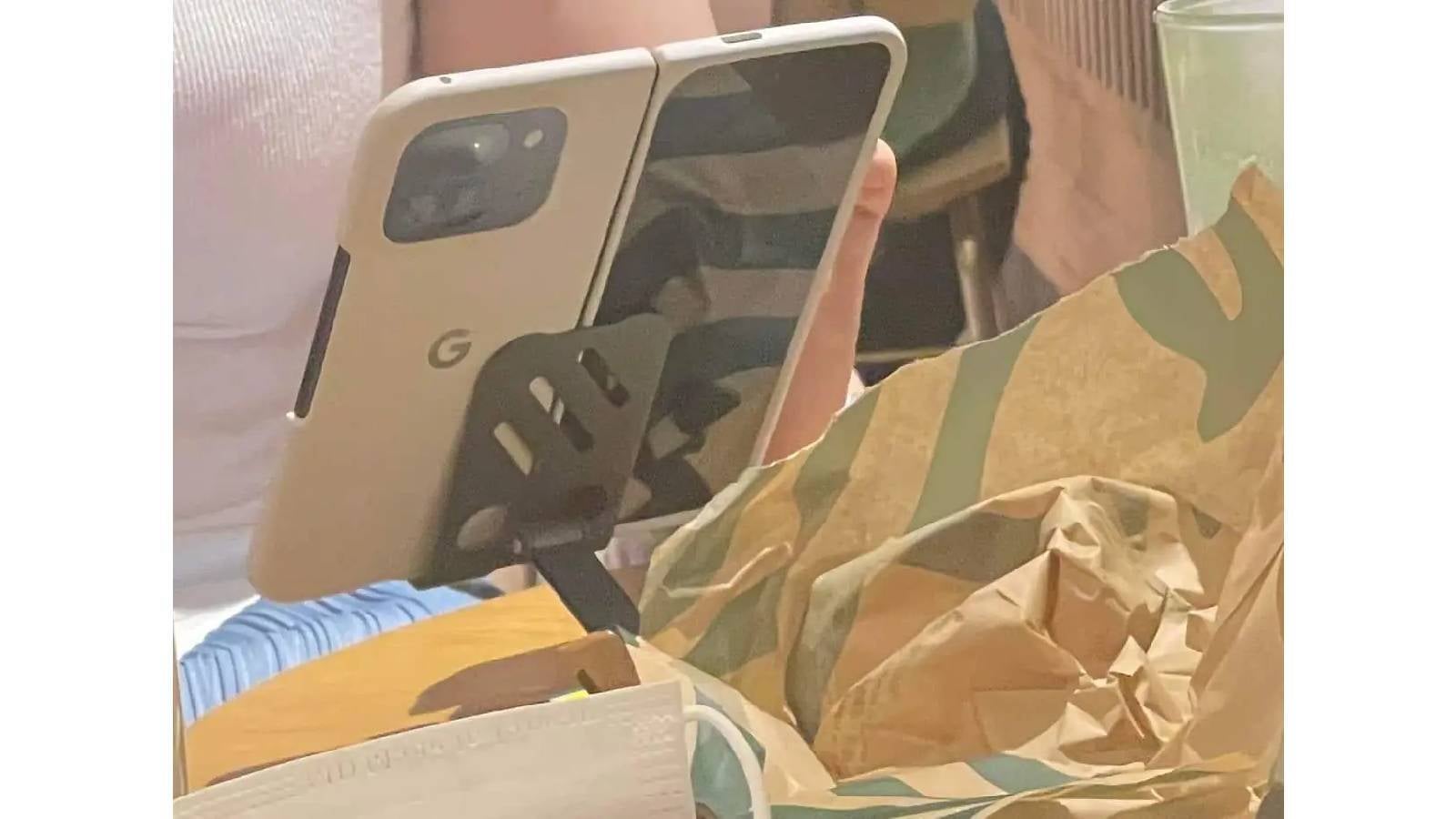 The Pixel 9 Pro was spotted in the wild for the first time - Somebody just waltzed into a Starbucks with Pixel 9 Pro Fold and we are now more excited about it