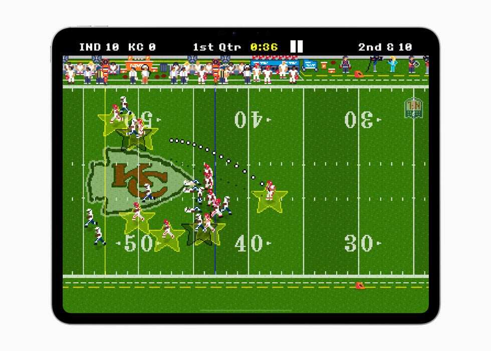 NFL Retro Bowl looks great. | Image credit – New Star Games - Apple Arcade will bring joy to NFL fans with a new ad-free NFL Retro Bowl ’25 game in a few weeks