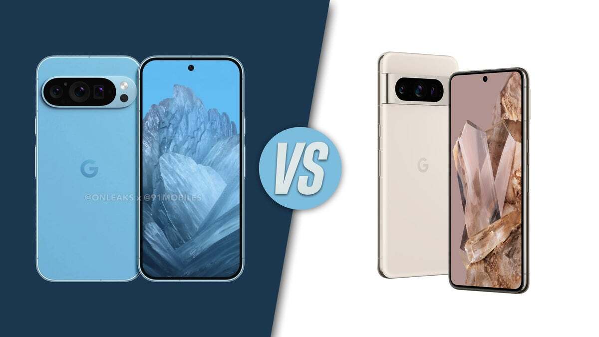 Pixel 9 Pro XL (render) vs Pixel 8 Pro. | Image Credit - PhoneArena&quot;&amp;nbsp - Pixel 9&#039;s launch ruined thanks to price hikes? Maybe Google made a bad call this time