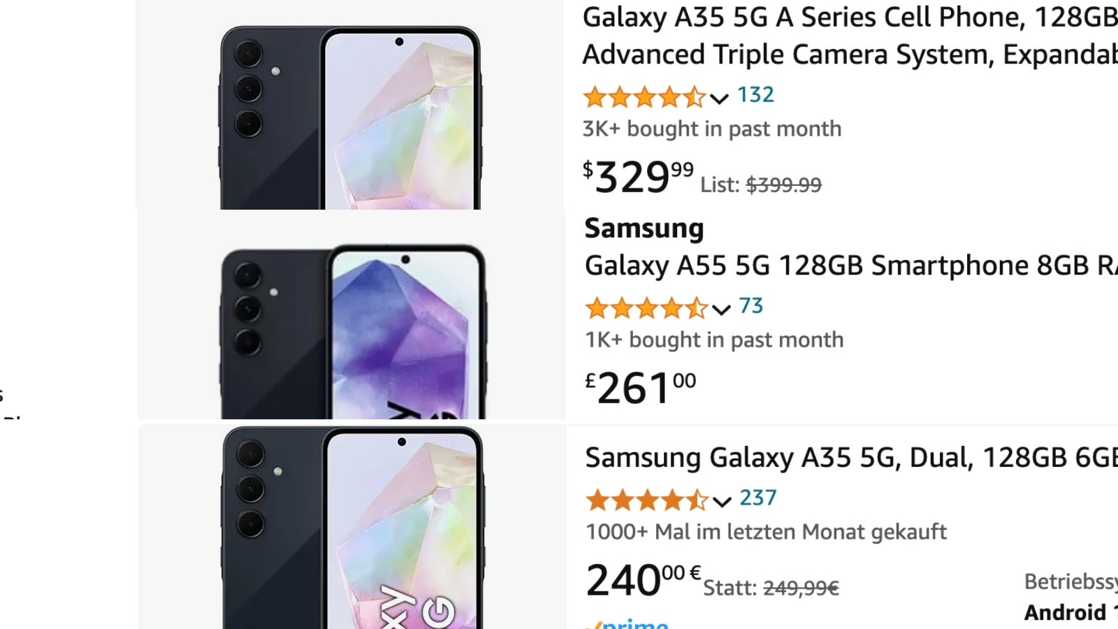 At $330 in the US, £260 in the UK and €240 in Europe, equipping the Galaxy A35 with Galaxy AI would make it the undisputed budget champion of 2024. - AI injection will make cheap Galaxy phones unbeatable: Huge win for Android users on a budget