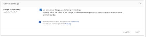 Google Meet gets new AI note-taker feature for meetings