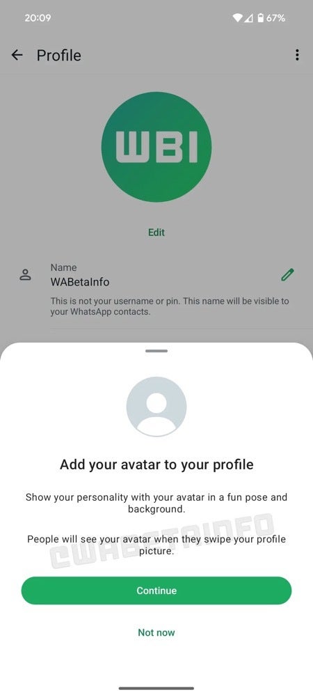 WhatsApp working on enhancing user profiles with new avatar features