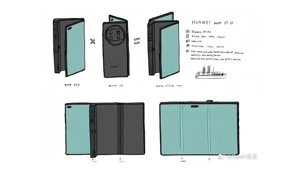 Weight and thickness have been the biggest challenges for folding phones from day one, and this will be even more true for a foldable that folds in three. - Hey, Samsung! Huawei’s crazy “trifold” is what real innovation looks like - but is it a good idea?