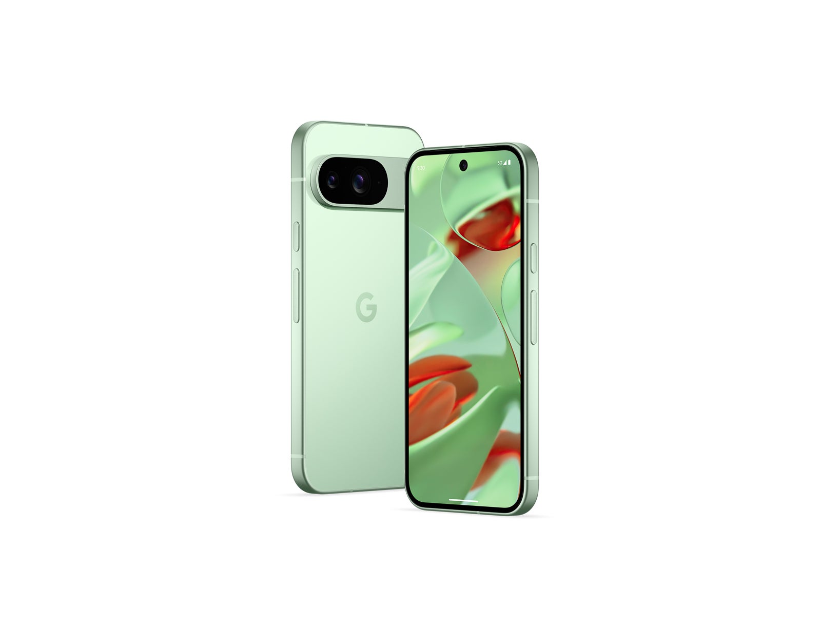 Pixel 9 in Winter Green. | Image credit – Google – Pixel 9 and 9 Pro colors: all official shades