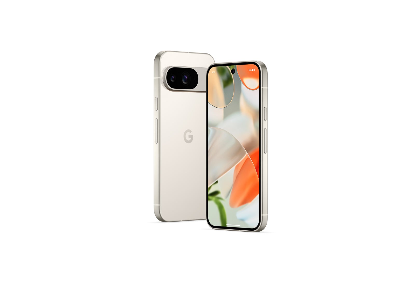 Pixel 9 in Porcelain. | Image Credit - Google - Pixel 9 and 9 Pro colors: all the official shades